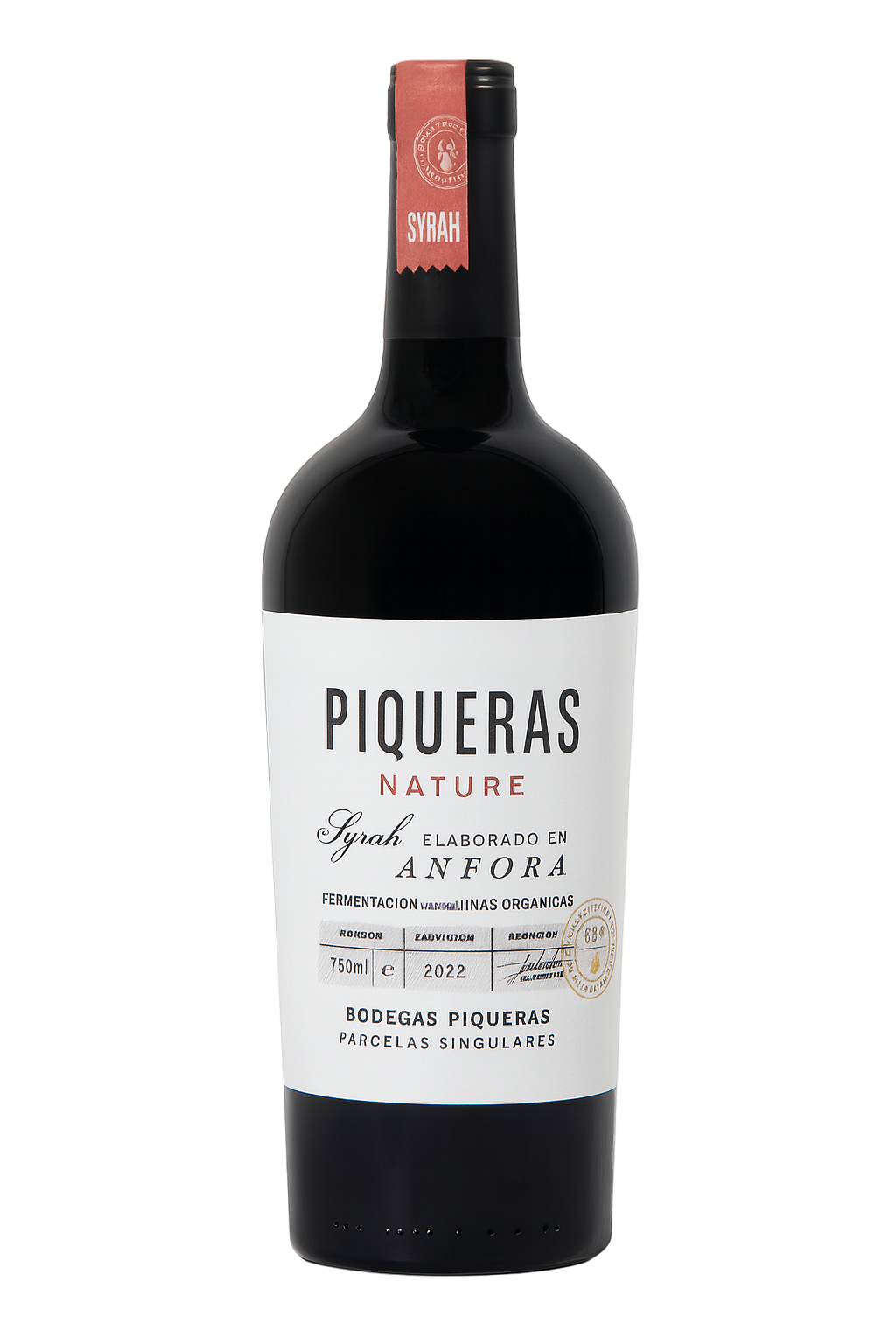 PIQUERAS Natur anfora syrah