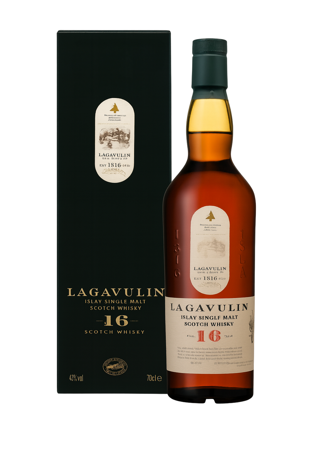 Lagavulin 16 Year Old Islay Single Malt Scotch Whisky