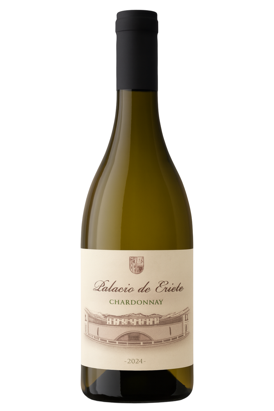 Bottle of Palacio de Eriete Chardonnay – Spanish White Wine