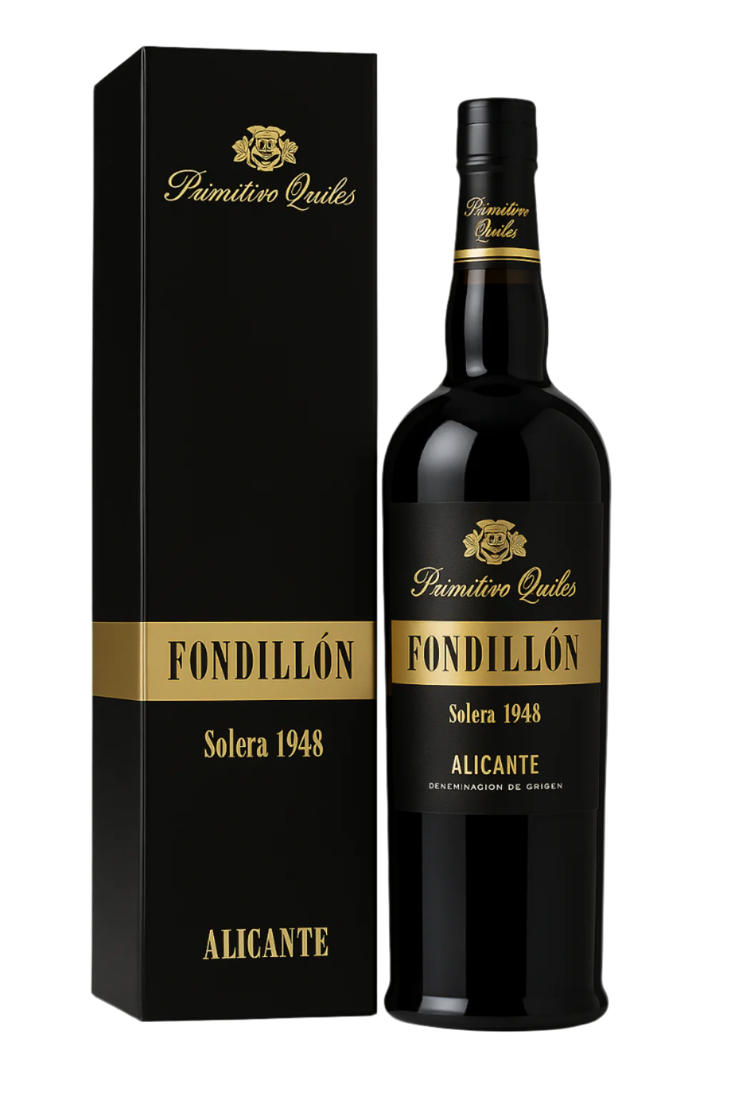 Bottle of Fondillón Solera – Spanish Sweet Wine Aged in Solera