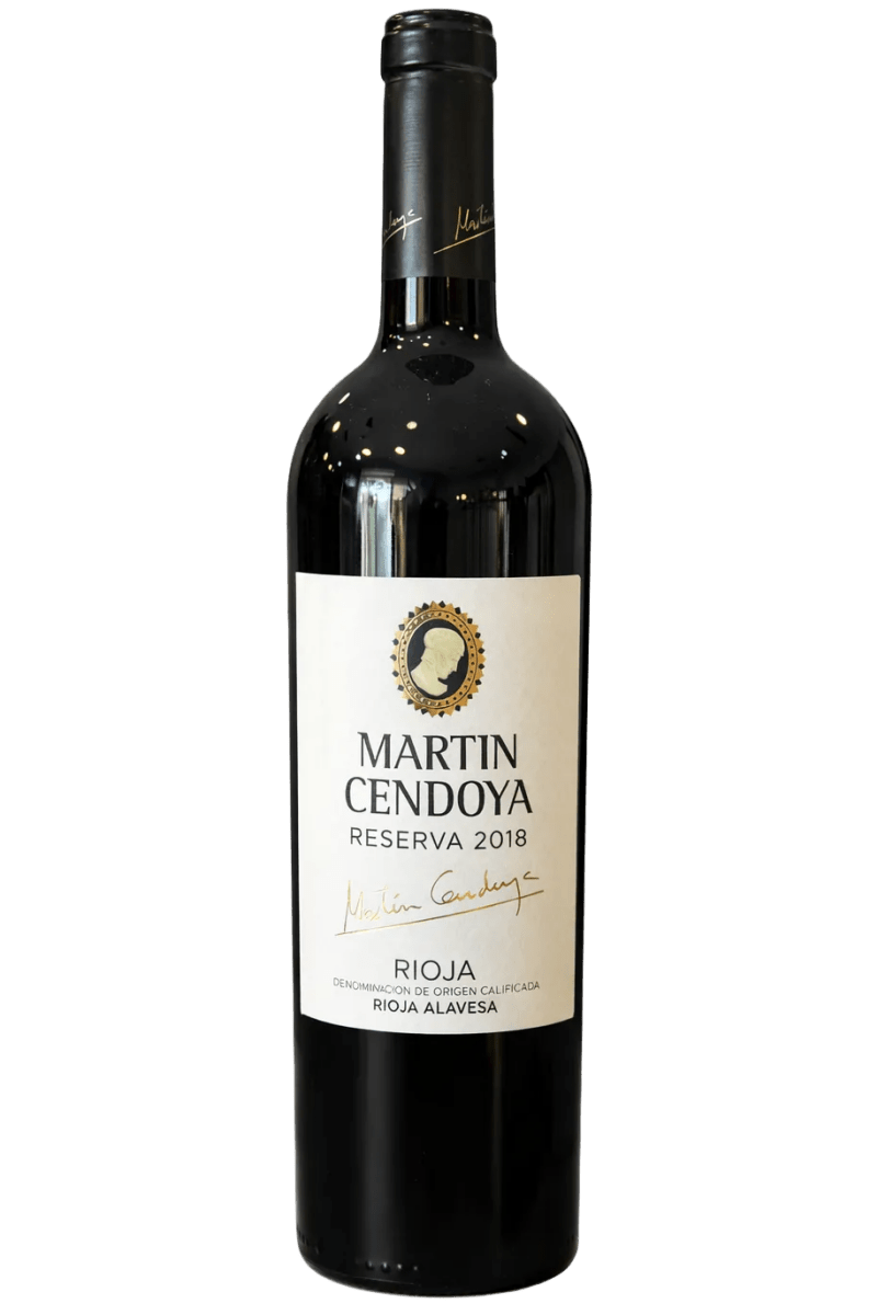 Martin Cendoya Reserva 2018 – Rioja Alavesa Red Wine - Bodega75