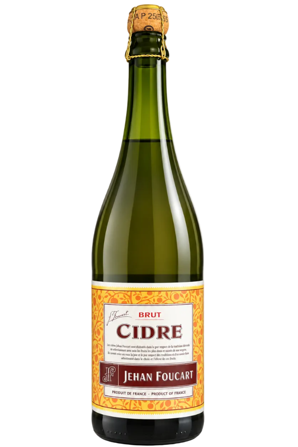 Jehan Foucart Cidre Brut – French Dry Apple Cider