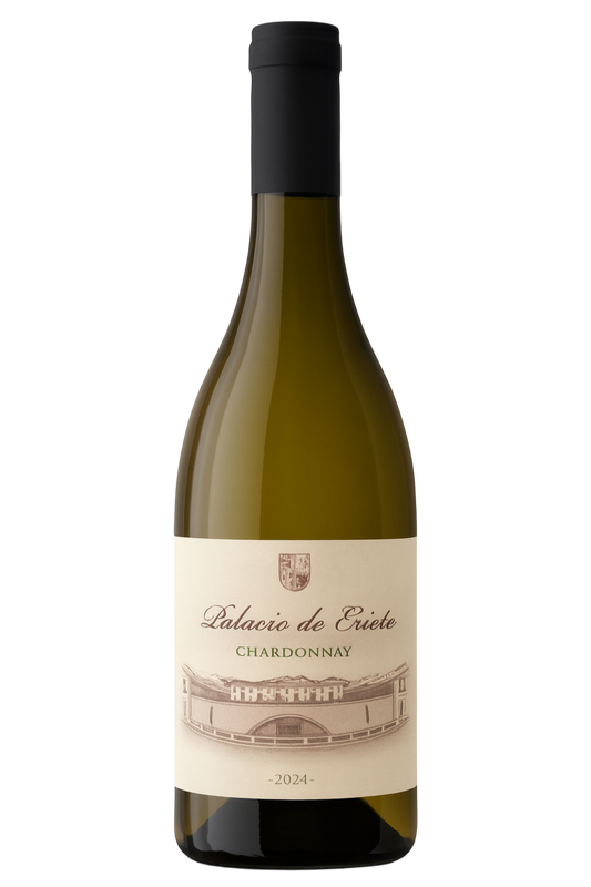 Bottle of Palacio de Eriete Chardonnay – Spanish White Wine
