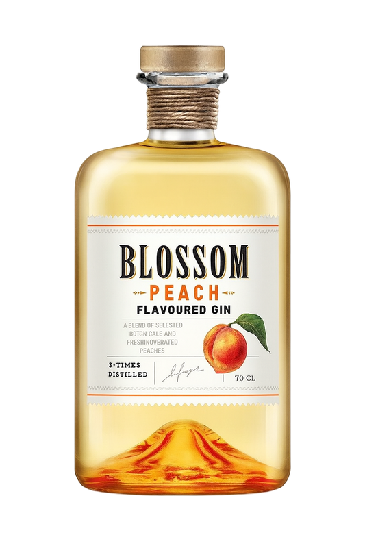 Gin-Blüten-Pfirsich-Geschmack 