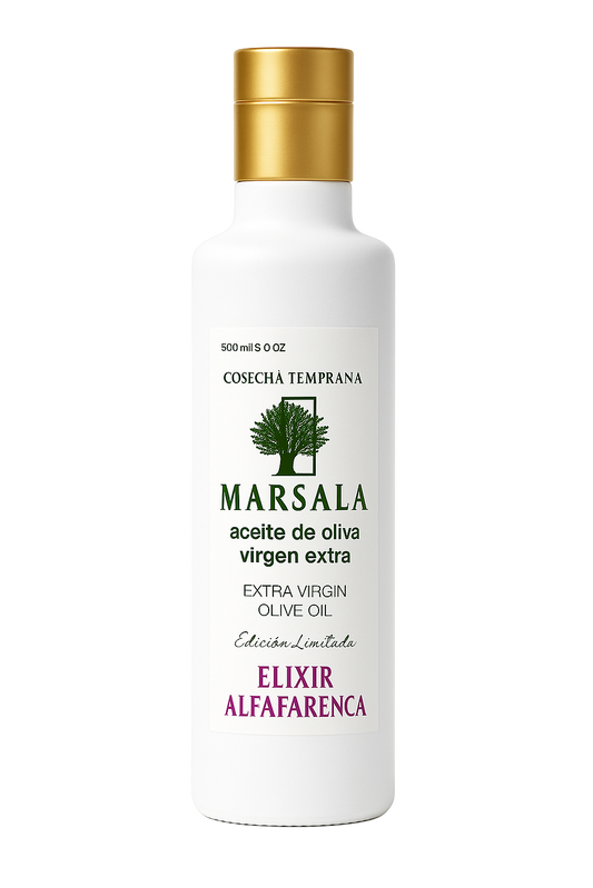 Marsala – Extra Virgin Olive Oil “Elixir Alfafarenca” (Early Harvest, Limited Edition)