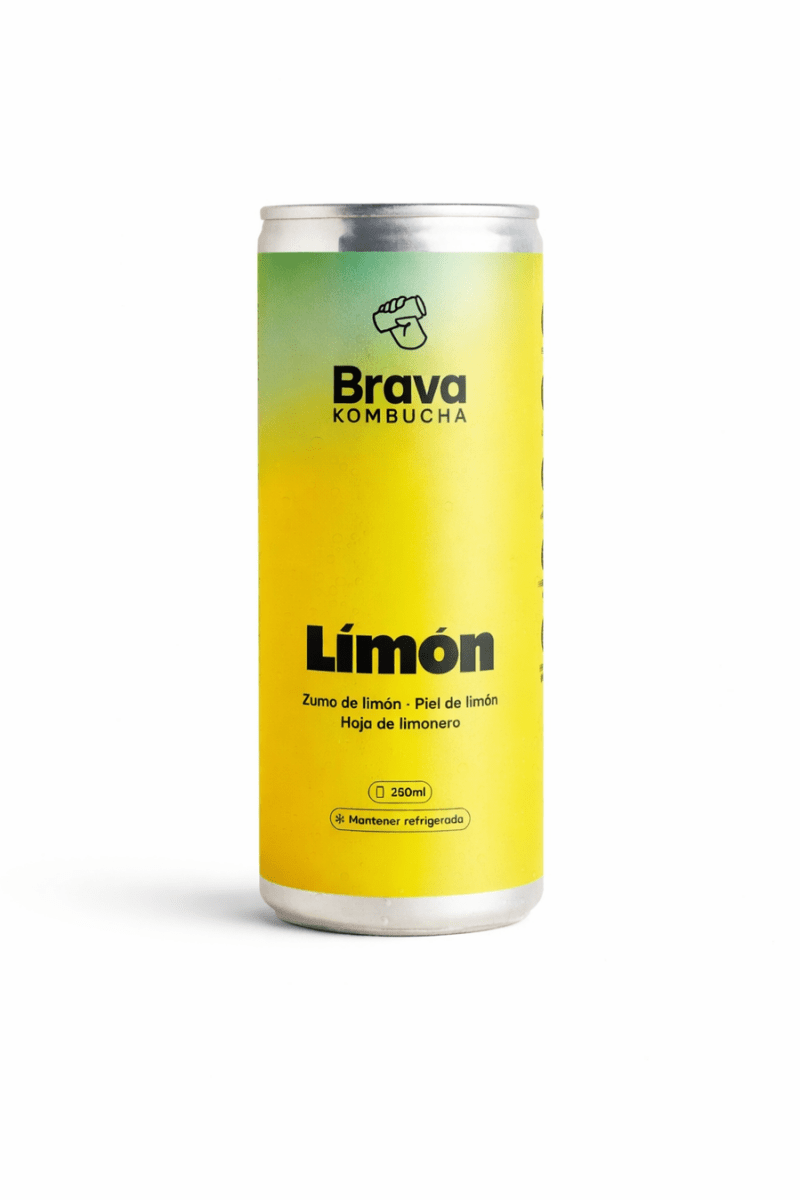 Brava Kombucha Limon – Artisan Spanish Kombucha - Bodega75