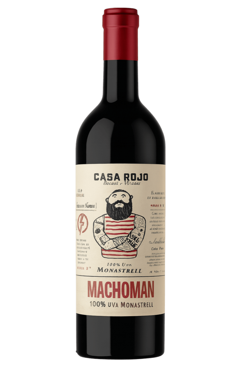 Casa Rojo MACHOMAN - Bodega75RED