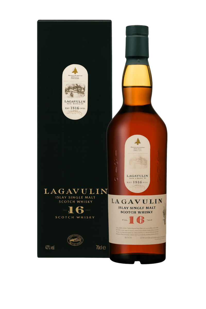 Lagavulin 16 Year Old Islay Single Malt Scotch Whisky - Bodega75Spirits