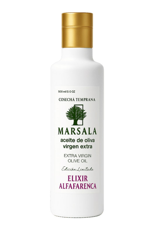 Marsala – Extra Virgin Olive Oil “Elixir Alfafarenca” (Early Harvest, Limited Edition) - Bodega75