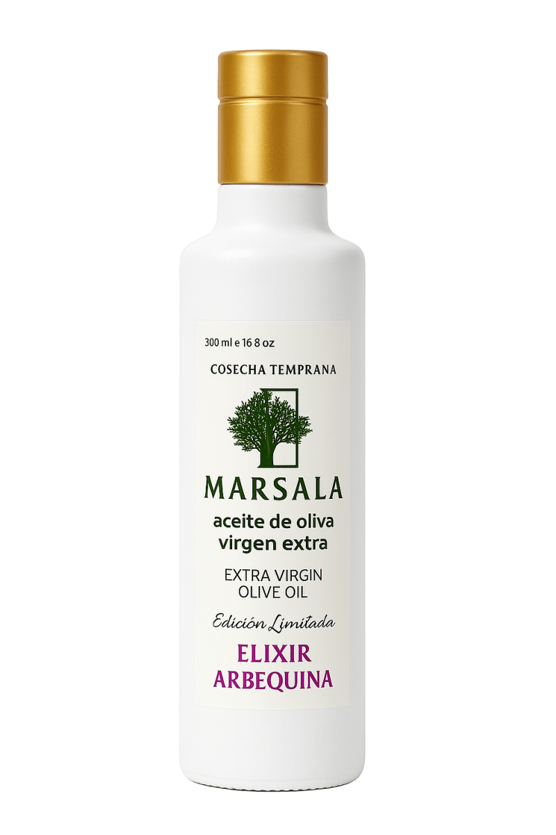 Marsala – Extra Virgin Olive Oil “Elixir Arbequina” (Early Harvest, Limited Edition) - Bodega75