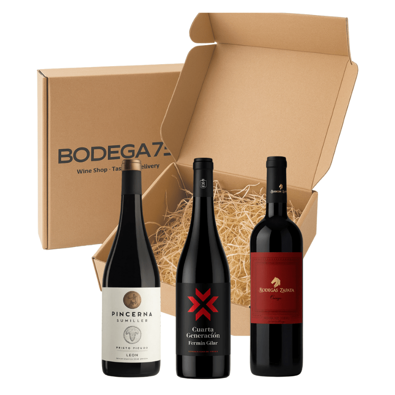 Red Wine Discovery Box – Explore Spain in 3 Bottles - Bodega75