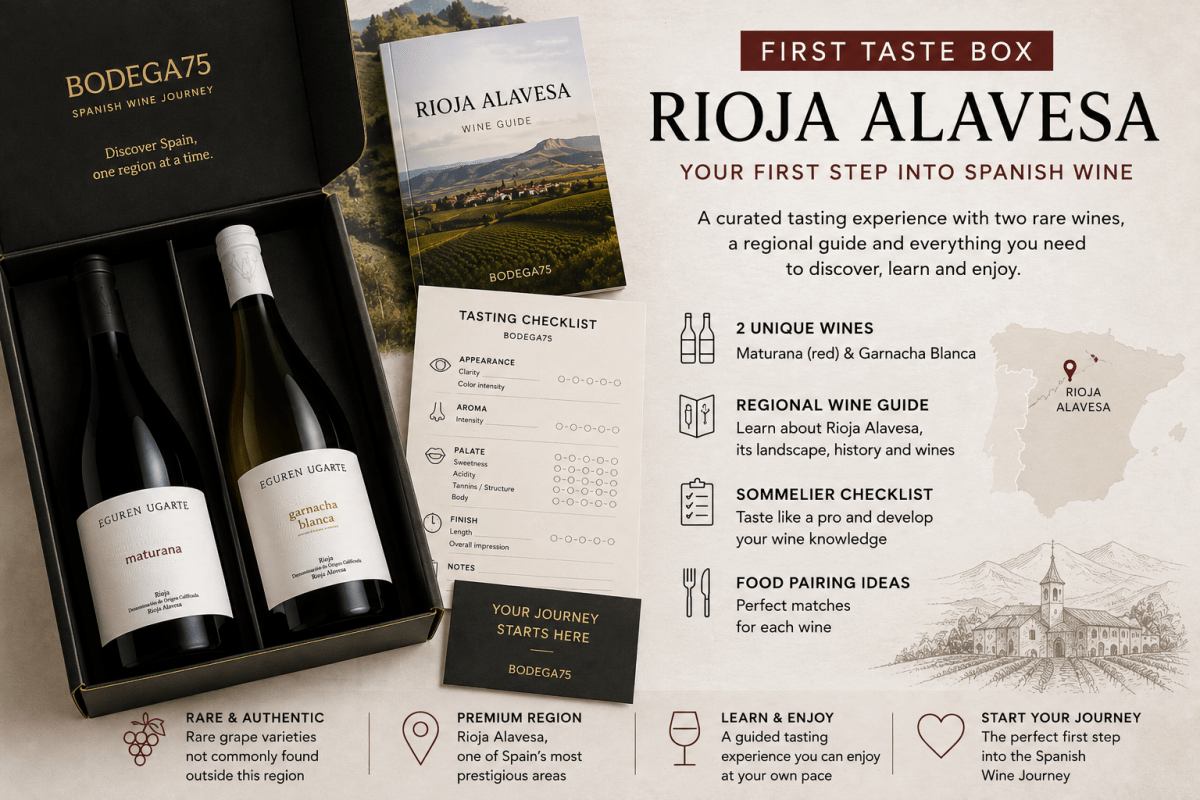 Spanish Wine Journey – First Taste: Rioja Alavesa - Bodega75
