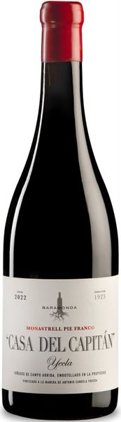 CASA DEL CAPITÁN MONASTRELL, 750 ML